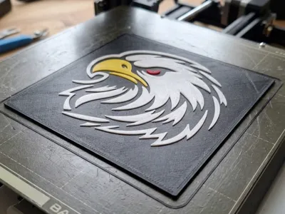 Angry eagle has no food