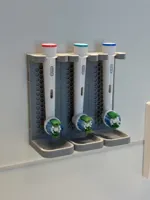 3x Oral-B Holder