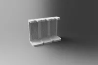 4x Oral-B Holder