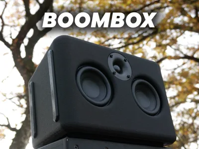 Portable Boombox with unbelievable sound