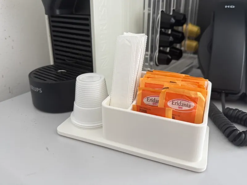 Organizzatore Bicchieri Zucchero e Palette Caffè