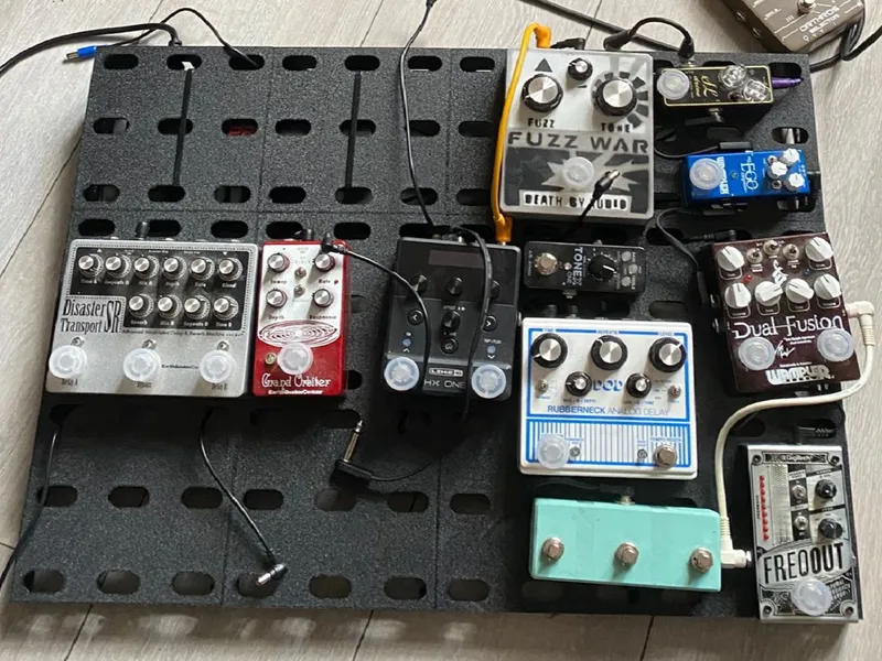 Pedalboard 60x54cm, modular for small print beds