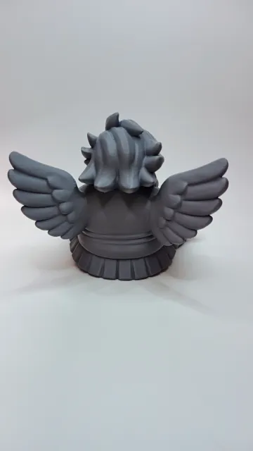 Modelo para impresión 3D: Engelopa "Wolkenbart" mit Herz und Fluegeln — vista de referencia 5