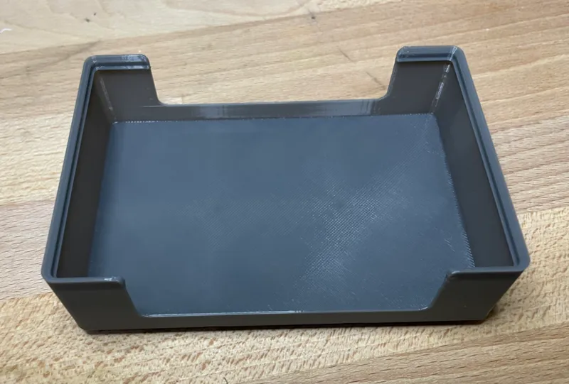 Gridfinity 3x2 cut side, Sanding block holder