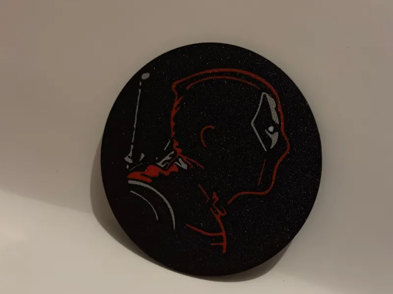 Deadpool Coaster 100mm