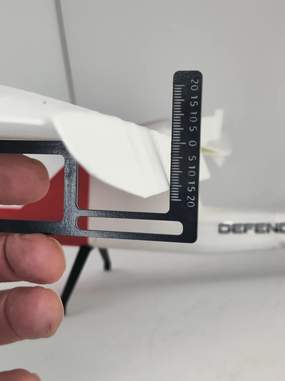 RC Airplan Flap Deflection Gauge - Free 3D Print Model - MakerWorld