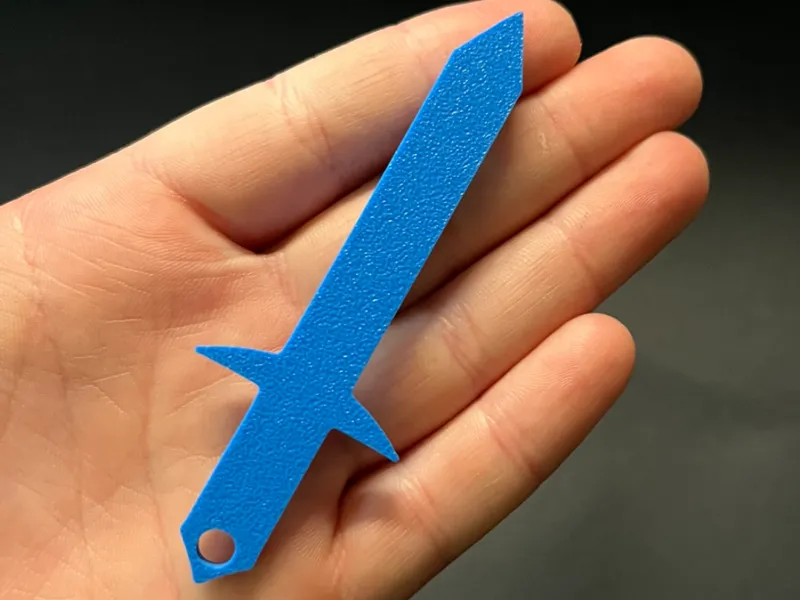 sword keychain