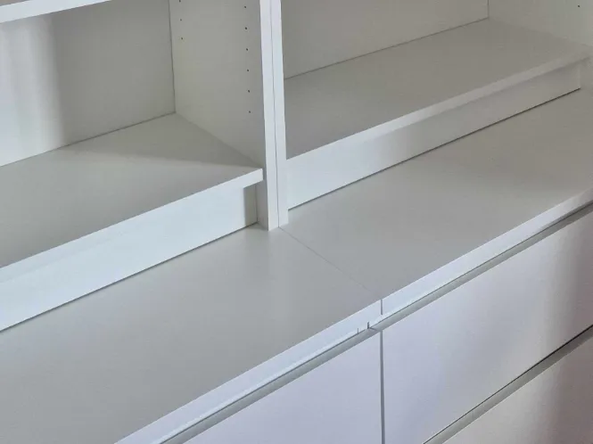 Ikea BILLY Bookcase and MALM Drawers Connector
