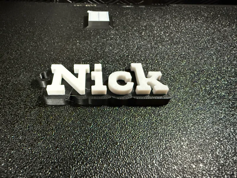 Parametric KeyChain Name