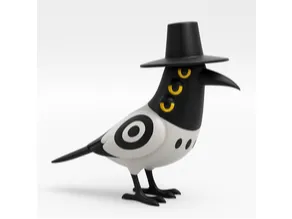 Bird K-Pop Demon Hunters - Free 3D Print Model - MakerWorld