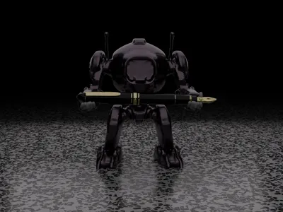 Robot pen/phone holder