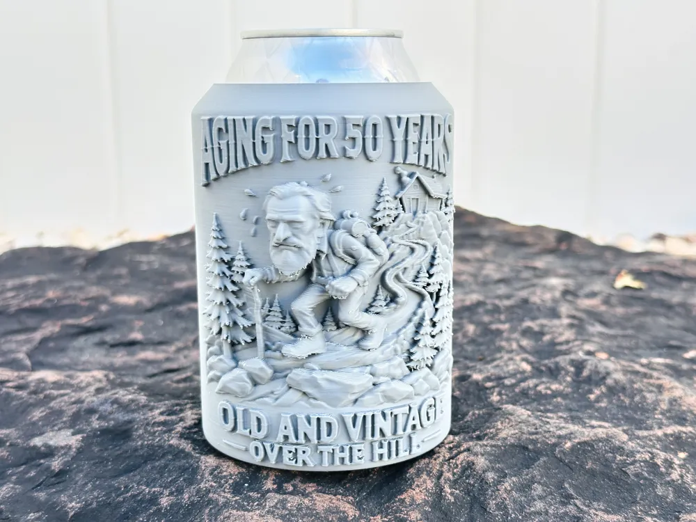 Over the Hill Koozie's (MAN & WOMAN) - Free 3D Print Model - MakerWorld