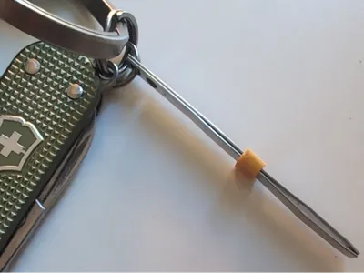 Swiss army knife small tweezer holder