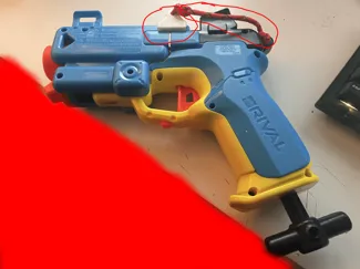 Nerf Rival Pilot breech lock
