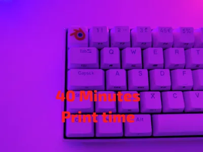 Blender Keycap