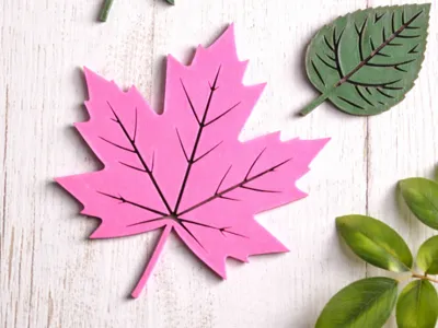 Decorative Nature Leaves - Nature Wall Art