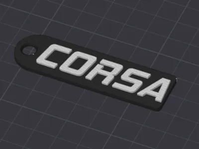 Opel Corsa Keychain
