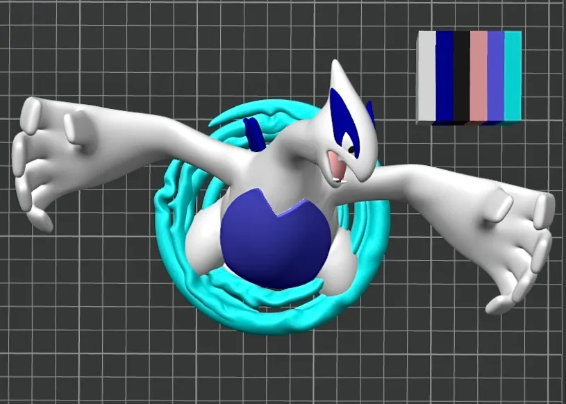 Lugia Pokemon Silver Game Boy Cartridge Video Game by ABC3D - MakerWorld