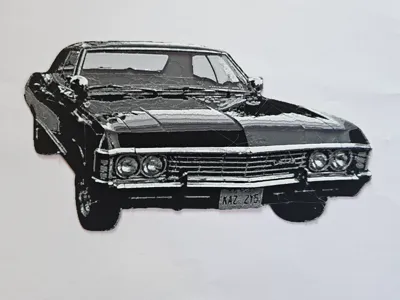 HueForge Impala supernatural