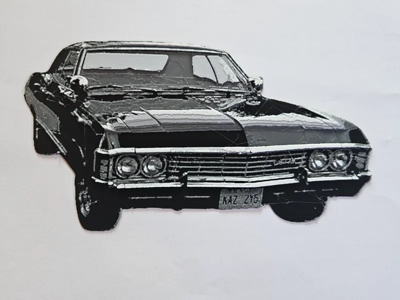 HueForge Impala supernatural