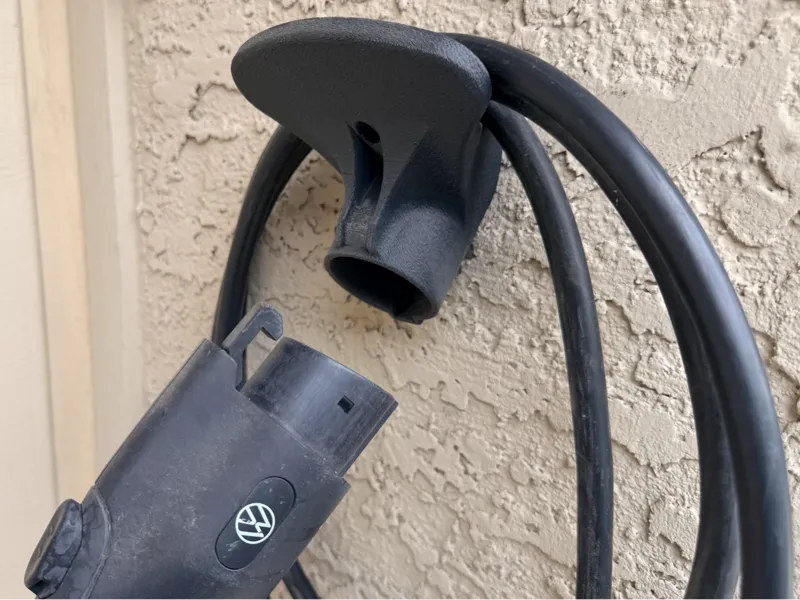 Universal J1772 EV Charger Wall Mount Holder