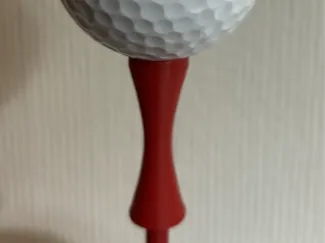 The Not-Quite Pink Castle Golf Tee