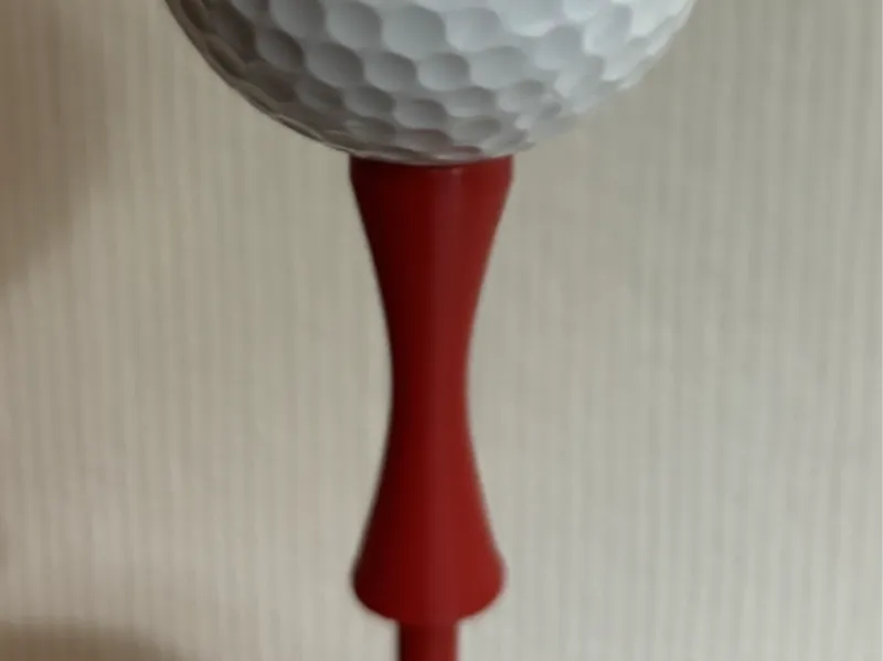 The Not-Quite Pink Castle Golf Tee