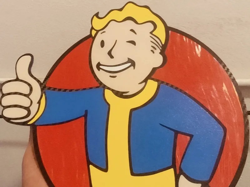 Fallout Guy Wall Art