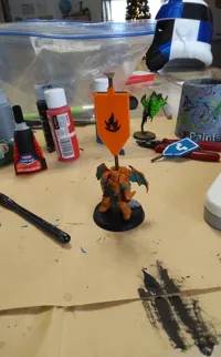 Bannière décorative pour figurines Warhammer 40k — photo 2