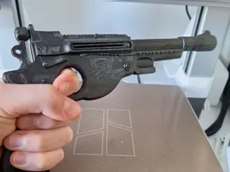 Mandalorian, Din Djarins blaster