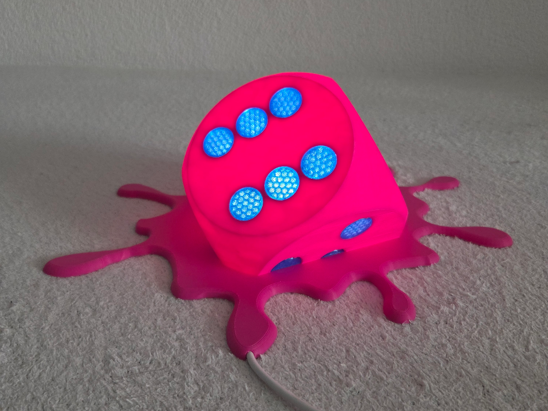 Melted dice - LED Lamp Kit 001