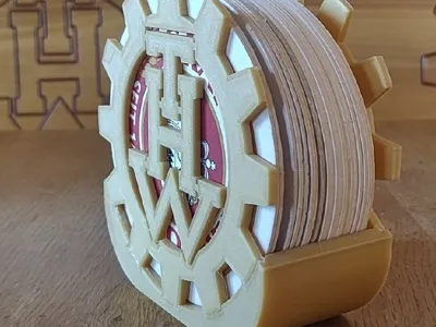 THW Coaster Holder