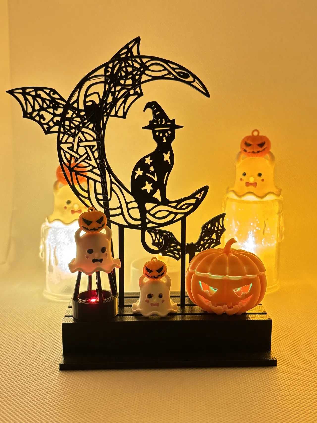 Moonlit Magic Cat Stand / earring stand view 3