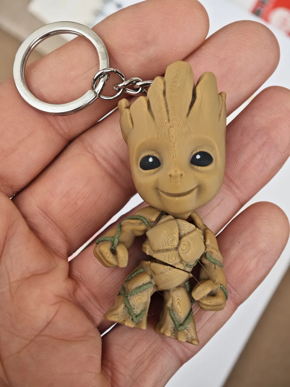 Groot Mini Flexi Keychain view 2