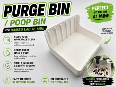 A1 mini poop / purge bin