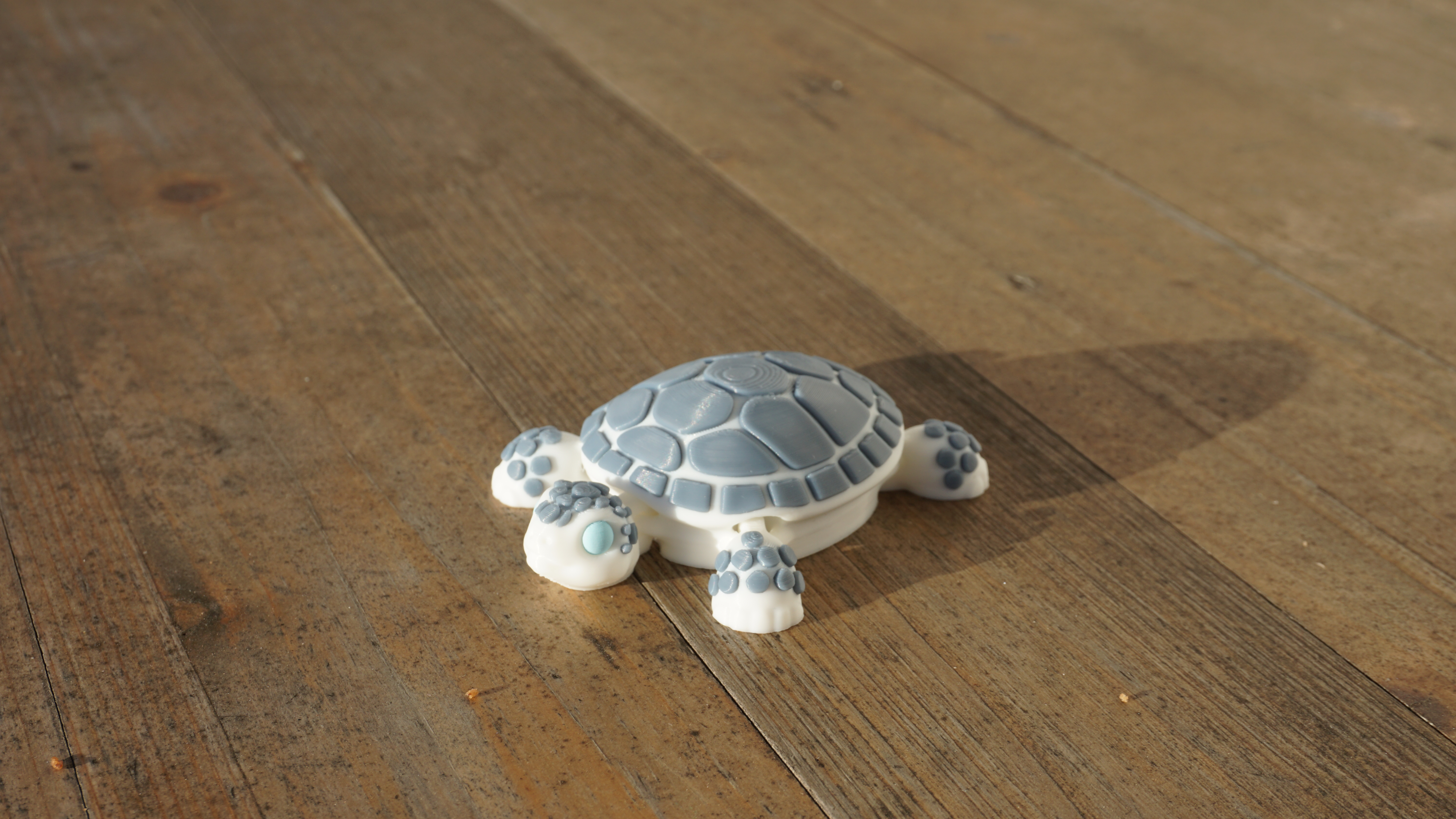 Miniatura 1 do modelo 3D Articulated flexi tortoise / turtle