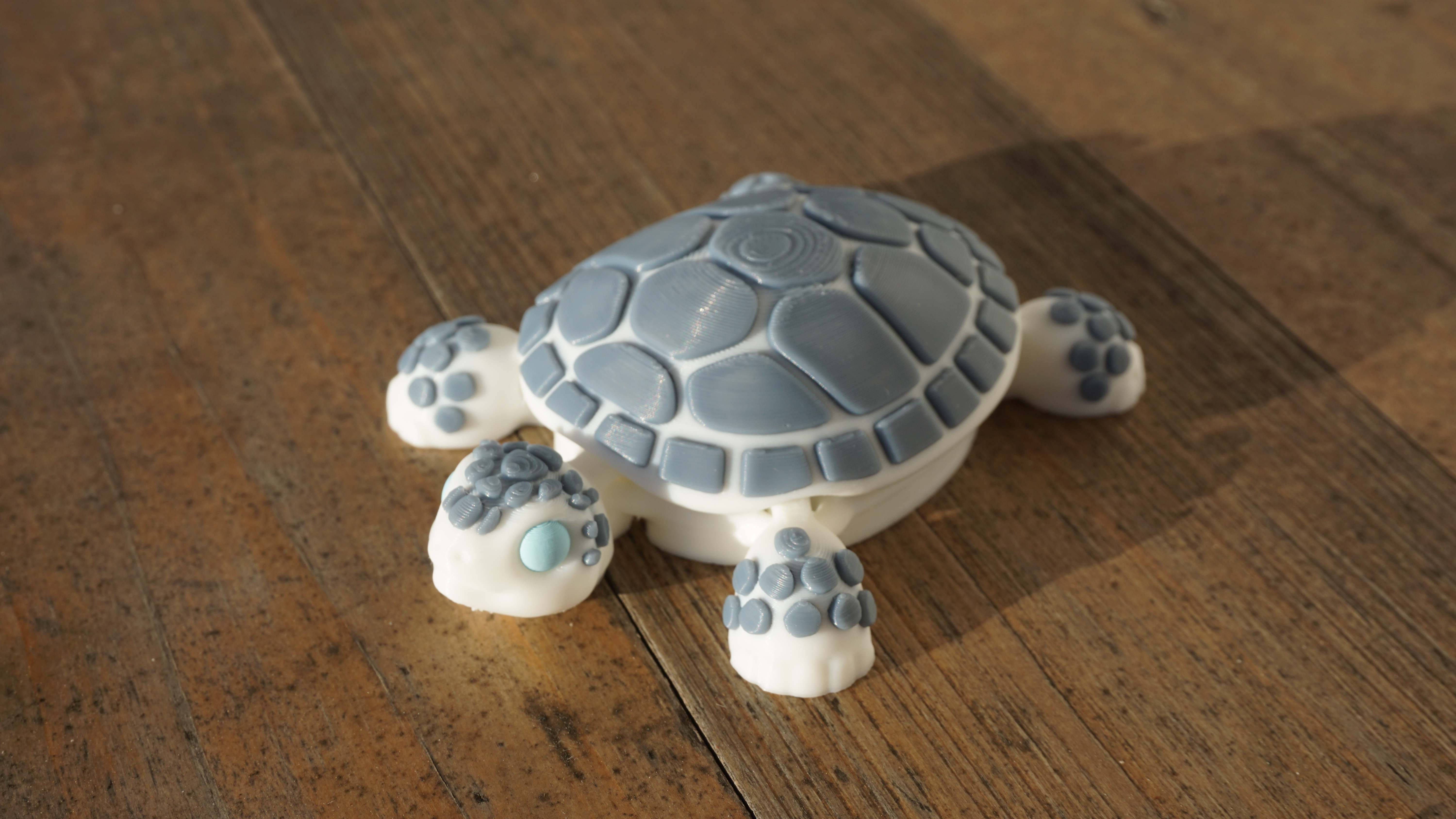Miniatura 4 do modelo 3D Articulated flexi tortoise / turtle