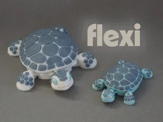 Articulated flexi tortoise / turtle