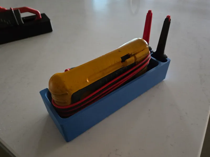 Gridfinity Holder Fluke 83 or 87 Multimeter