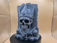 The Skull King Relief - 0.12mm Layer 