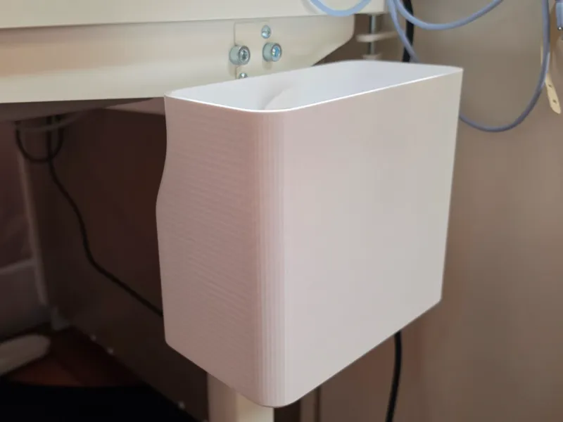 Desk Bin Trash Can for Ikea Relatera Desk