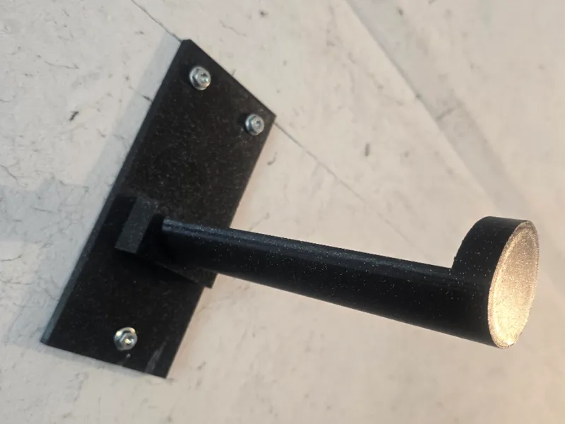 Horizontal bike mount (wall)for light bikes-light