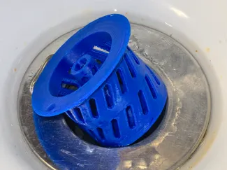 洗手池下水过滤器头发滤网漏水