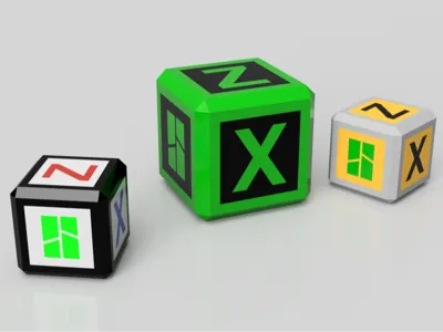 Multicolor Calibration Cube
