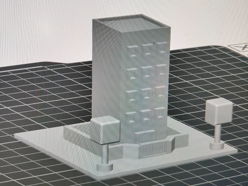 Modelhochhaus