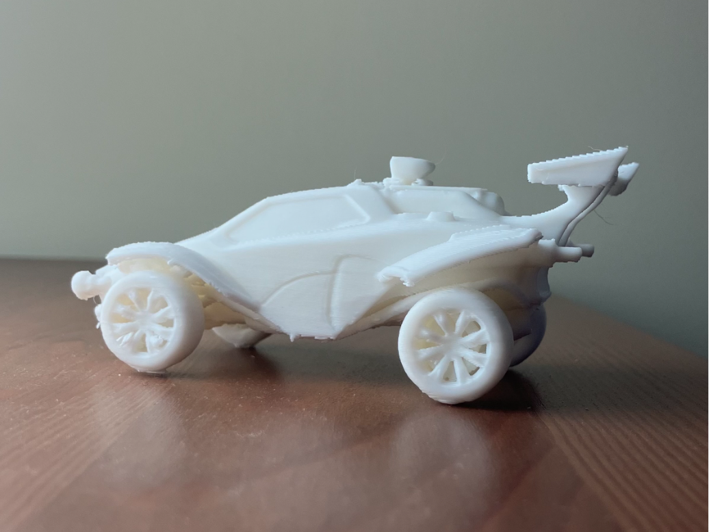 cool rocket league octane 3d model