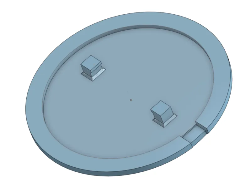 Spacemouse Compact Cover 2 für @3D Connexion Knopf