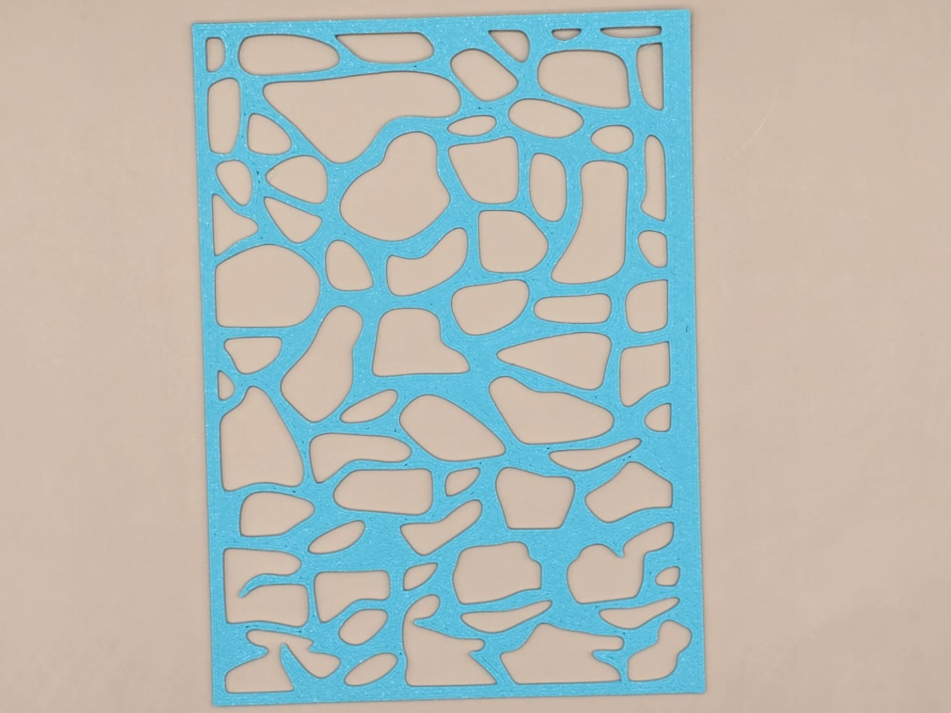 Fur Camo Stencil Pattern