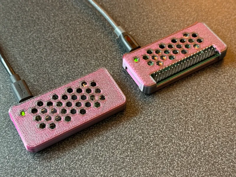 Pi Zero Case with LED Window