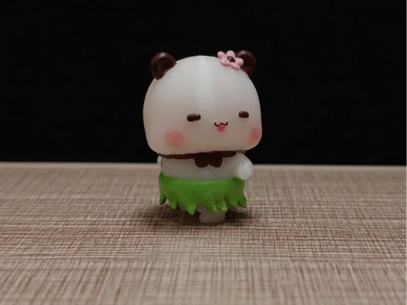 情侣熊系列-跳草裙舞一二（Couple Bear-Hula Dancing Yier）
